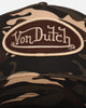 Von Dutch Trucker Snapback Hat Brown Camo