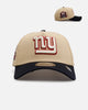New Era New York Giants 'Vintage' 9FORTY A-Frame Snapback Vegas Gold