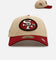 New Era San Francisco 49ers 'Vintage' 9FORTY A-Frame Snapback Vegas Gold