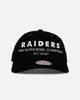 Mitchell & Ness Las Vegas Raiders 'Worldwide' Deadstock Corduroy Snapback Black