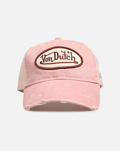 Von Dutch Von Dutch Trucker Snapback Hat Pink