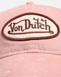 Von Dutch Von Dutch Trucker Snapback Hat Pink