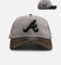 New Era Atlanta Braves 'Washed Storm Gray' 9FORTY A-Frame Snapback Gray