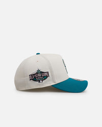 New Era Seattle Mariners 'Team Color Visor' 9FORTY A-Frame Snapback Chrome/Official Team Color