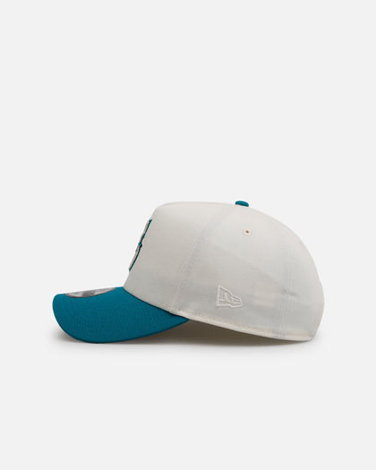 New Era Seattle Mariners 'Team Color Visor' 9FORTY A-Frame Snapback Chrome/Official Team Color