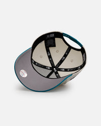 New Era Seattle Mariners 'Team Color Visor' 9FORTY A-Frame Snapback Chrome/Official Team Color