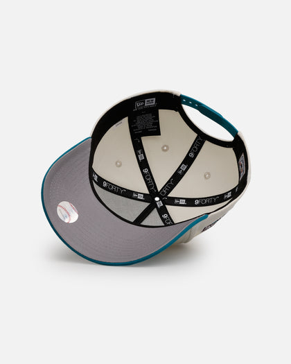 New Era Seattle Mariners 'Team Color Visor' 9FORTY A-Frame Snapback Chrome/Official Team Color