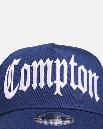 New Era Compton 'Homage' 9FORTY A-Frame Snapback Royal/White