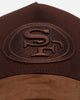 47 Brand San Francisco 49ers 'Chocolate Pie' 47 Offside Strapback Chocolate