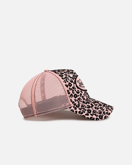 Von Dutch Von Dutch Trucker Snapback Hat Pink