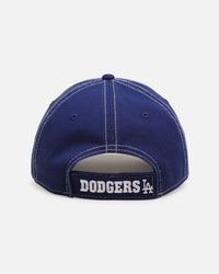 New Era Los Angeles Dodgers 'Contrast Stitch' 9TWENTY Strapback Official Team Colour