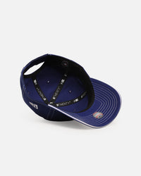 New Era Los Angeles Dodgers 'Contrast Stitch' 9TWENTY Strapback Official Team Colour