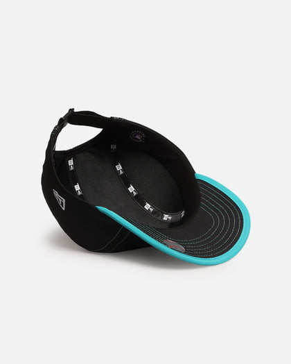 New Era Los Angeles Dodgers 'Black Aqua' Camper Strapback Black/Aqua