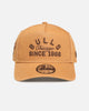 New Era Chicago Bulls 'Washed Canvas' 9FORTY A-Frame Snapback Walnut