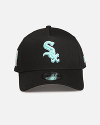New Era Chicago White Sox 'Black Aqua' 9FORTY A-Frame Snapback Black/Aqua