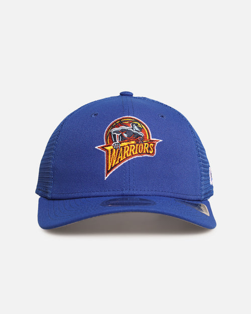 New Era Golden State Warriors 'HWC' 9SEVENTY Trucker Stretch Snapback Medium Blue
