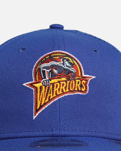New Era Golden State Warriors 'HWC' 9SEVENTY Trucker Stretch Snapback Medium Blue