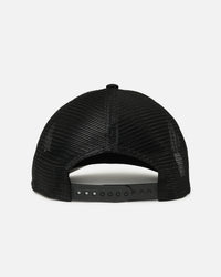 New Era Miami Heat 'HWC' 9SEVENTY Trucker Stretch Snapback Black