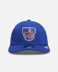 New Era Brooklyn Nets 'HWC' 9SEVENTY Trucker Stretch Snapback Medium Blue