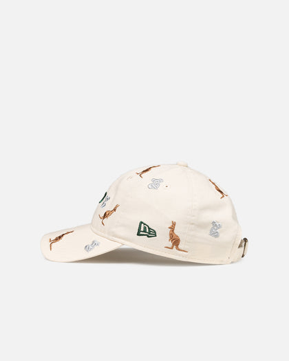 New Era Australian Open '26 Aussie Icons 9TWENTY Casual Strapback Light Beige