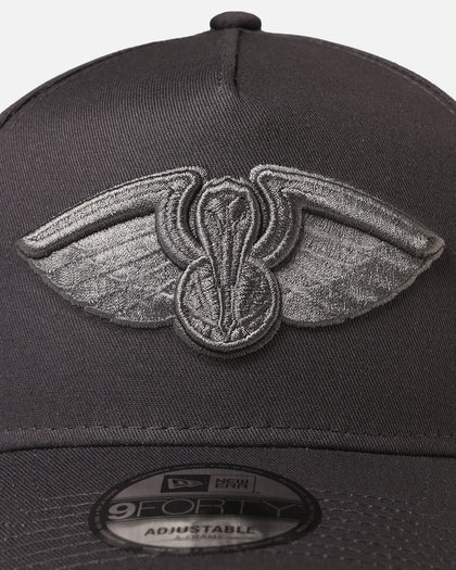 New Era New Orleans Pelicans 9FORTY A-Frame Snapback Graphite