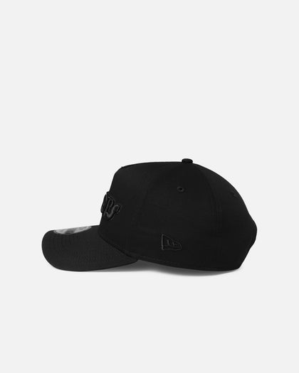 New Era Philadelphia 76ers 'NBA Black On Black' 9FORTY A-Frame Snapback Black