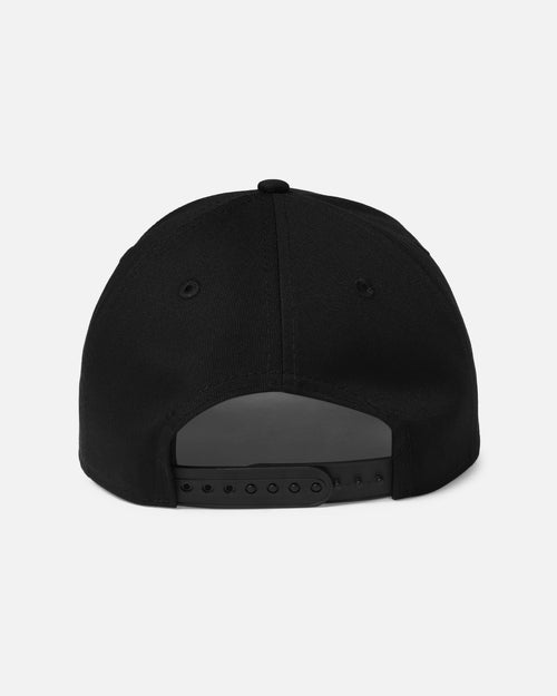 New Era Utah Jazz 'NBA Black On Black' 9FORTY A-Frame Snapback Black