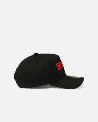 New Era Buffalo Bills 'Upside Down Logo' 9FORTY A-Frame Snapback Black