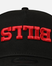 New Era Buffalo Bills 'Upside Down Logo' 9FORTY A-Frame Snapback Black