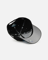 New Era Carolina Panthers 'Upside Down Logo' 9FORTY A-Frame Snapback Black