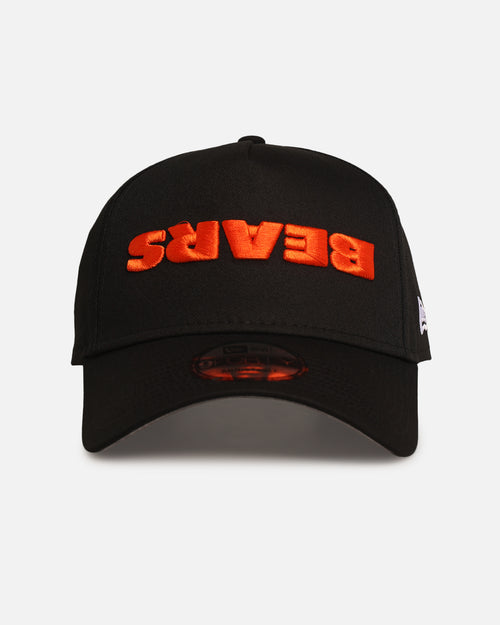 New Era Chicago Bears 'Upside Down Logo' 9FORTY A-Frame Snapback Black