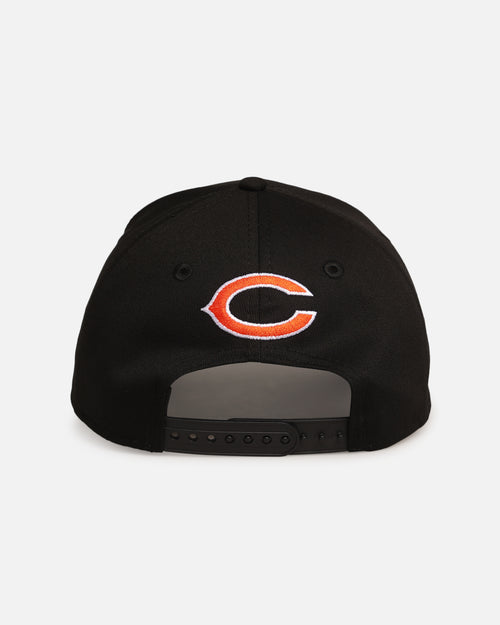 New Era Chicago Bears 'Upside Down Logo' 9FORTY A-Frame Snapback Black