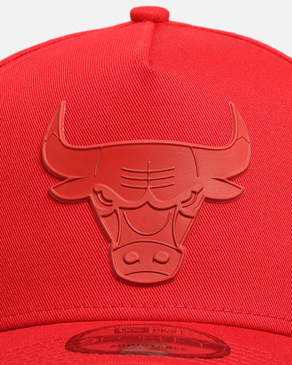 New Era Chicago Bulls 'Triple Red' 9FORTY A-Frame Snapback Red