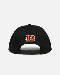 New Era Cincinnati Bengals 'Upside Down Logo' 9FORTY A-Frame Snapback Black