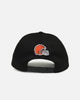 New Era Cleveland Browns 'Upside Down Logo' 9FORTY A-Frame Snapback Black