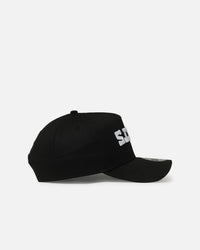 New Era Indianapolis Colts 'Upside Down Logo' 9FORTY A-Frame Snapback Black