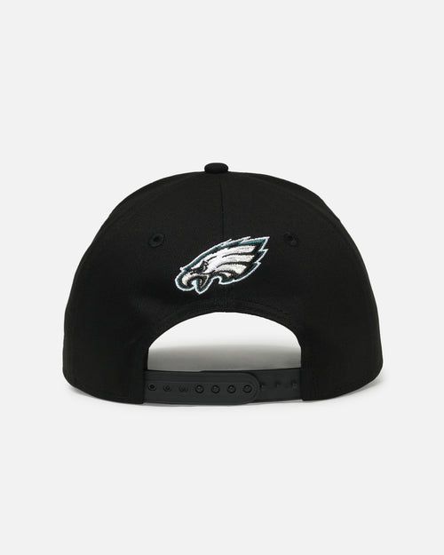 New Era Philadelphia Eagles 'Upside Down Logo' 9FORTY A-Frame Snapback Black