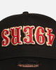 New Era San Francisco 49ers 'Upside Down Logo' 9FORTY A-Frame Snapback Black