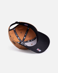 New Era Carlton Blues 'AFL 2026' 9FORTY Strapback Med Beige