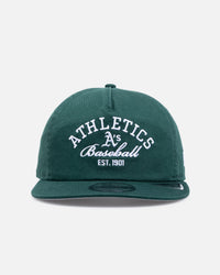 New Era Oakland Athletics 'MLB Stacked Logo' 19TWENTY Snapback Dark Green
