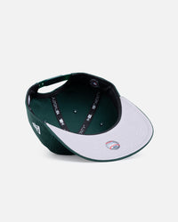 New Era Oakland Athletics 'MLB Stacked Logo' 19TWENTY Snapback Dark Green