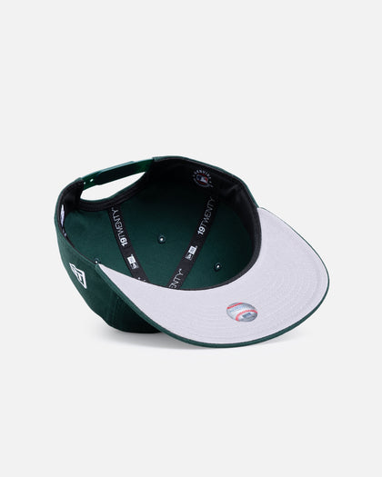 New Era Oakland Athletics 'MLB Stacked Logo' 19TWENTY Snapback Dark Green