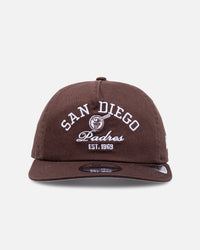 New Era San Diego Padres 'MLB Stacked Logo' 19TWENTY Snapback Dark Brown