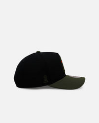 Mitchell & Ness Los Angeles Angels 'Olive Cargos' Pro Pinch Snapback Olive/Black