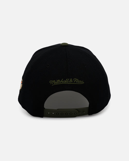 Mitchell & Ness Houston Astros 'Olive Cargos' Pro Pinch Snapback Olive/Black