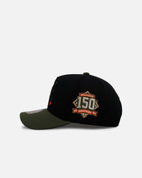 Mitchell & Ness Atlanta Braves 'Olive Cargos' Pro Pinch Snapback Olive/Black