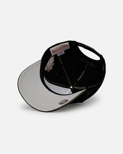Mitchell & Ness Atlanta Braves 'Olive Cargos' Pro Pinch Snapback Olive/Black