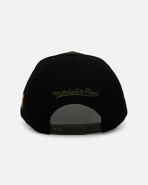 Mitchell & Ness Chicago Bulls 'Olive Cargos' Pro Pinch Snapback Olive/Black