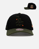 Mitchell & Ness Los Angeles Dodgers 'Olive Cargos' Pro Pinch Snapback Olive/Black