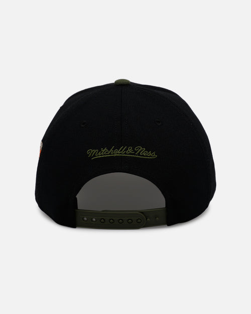 Mitchell & Ness Detroit Tigers 'Olive Cargos' Pro Pinch Snapback Olive/Black